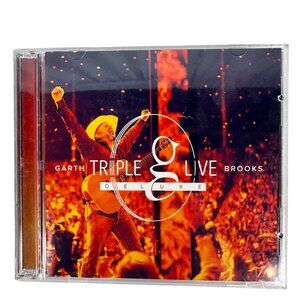 Garth Brooks Triple Live Deluxe CD Album 3-Disc Country Music 2019 Pearl Records